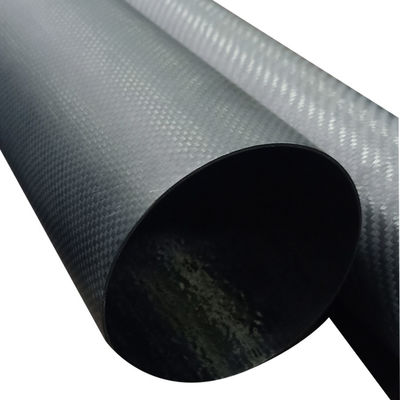 大型3kカーボンファイバーチューブ 120°C以下 100mm 120mm 180mm 200mm 230mm