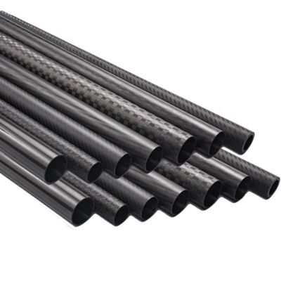 3k Twill 表面 工業用高張力炭素繊維チューブ
