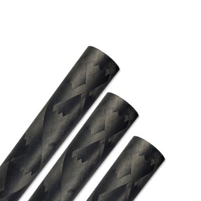 98% C 含有 揮発性のない炭素繊維 六角管 25mm 3K カーボン オバル管